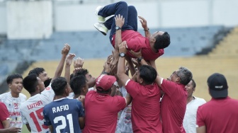 Tumbangkan Riau, Tim Sepakbola Sumbar Boyong Medali Emas di Laga Final Porwil Sumatera 2023