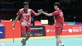 Kevin / Rahmat Petik Hikmah Pasca Kandas di Kumamoto Masters 2023