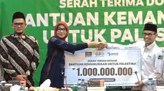 Kolaborasi Salurkan Bantuan Kemanusiaan untuk Palestina