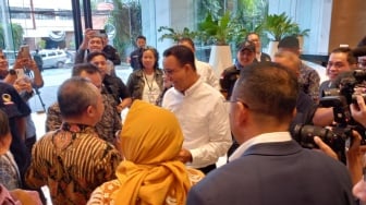 Usai Dapat Nomor Urut 1 di Pilpres, Anies dan Kapten Timnas AMIN Sowan ke Surya Paloh