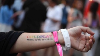 Manajemen Coldplay: Pengembalian Xyloband Konser di Jakarta 77 Persen