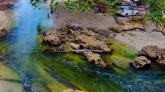 Jernihnya Sungai Serai di Berau, Cocok Jadi Wisata Keluarga