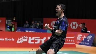 Japan Masters 2023: Jonatan Christie Susah Payah Melaju ke Perempat Final