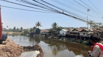 Puluhan Rumah Warga Terdapak Normalisasi Sungai Cibanten Tak Dapat Kompensasi