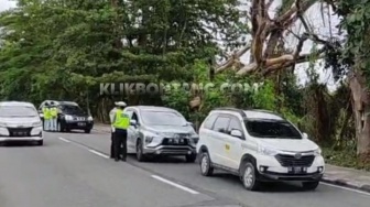 Polres Bontang Temukan Banyak Mobil Plat Luar Daerah