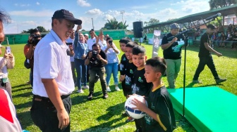 Coaching Clinic Anak Usia Dini, Cara Pegadaian Munculkan Penerus Pemain Timnas