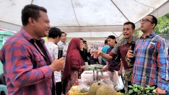 Kendalikan Inflasi Kenaikan Harga Pangan, Pemkab Banyumas Gelar Pasar Tani