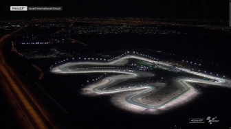 Balapan MotoGP Qatar di Malam Hari, Berapa Daya Listrik Sirkuit Lusail?