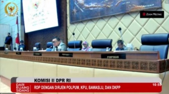 Komisioner Hingga Sekjen KPU Absen RDP di DPR karena ke Luar Negeri, Ketua Komisi II: Pelanggaran Etik Nggak Tuh?