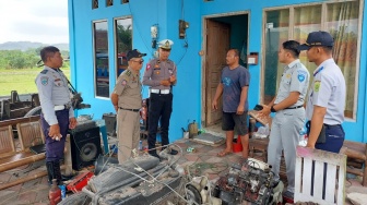 Peringatkan Produsen Kereta Kelinci di Piyungan, Polres Bantul bakal Tindak Tegas Pengendara yang Ngeyel