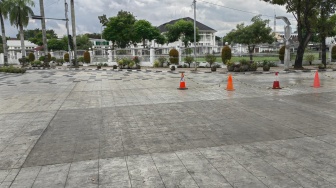 Proyek Jalan 'Keramik' Sudirman Bikin Pengendara Motor Tergelincir, Pemkot Medan: Itu Beton, Bukan Keramik