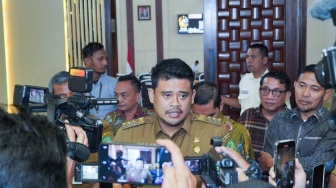 Heboh Jalan Sudirman Medan Licin, Bobby Nasution: Bukan Keramik, Pengerjaan Belum Selesai