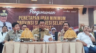 BREAKING NEWS: Upah Minimum Provinsi Sulawesi Selatan Tahun 2024 Diputuskan Rp3.434.298