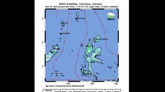 Gempa Bumi Magnitudo 6,6 Guncang Halmahera Barat