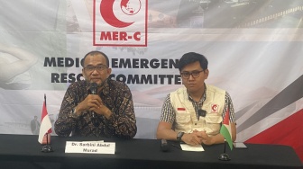 Sempat Dikabarkan Ditawan, Relawan MER-C Berlindung di Bungker Rumah Sakit Indonesia saat Invasi Militer Israel