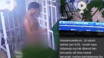 Viral Pria Bugil Teror Rumah Warga Pontianak di Subuh Hari: Sedang Coba Ilmu Hitam?