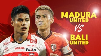 Prediksi Madura United vs Bali United, BRI Liga 1 Hari Ini: Catatan Pertemuan, Susunan Pemain dan Link Nonton