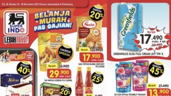 Superindo Bagi-bagi Diskon Menarik Lewat Promo Pas Gajian