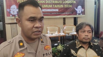 Jelang Distribusi Logistik Pemilu 2024, Polresta Bandar Lampung Siagakan Personel Pengamanan