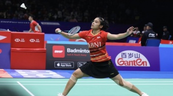 China Masters 2023: Gregoria Sebut Cedera Bukan Alasan Kekalahannya di Babak 16 Besar