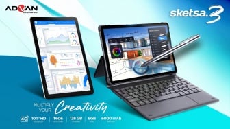 Harga dan Spesifikasi Advan Sketsa 3, Tablet Murah 4G Terbaru