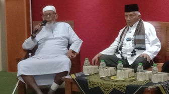 Pertemuan Amien Rais dengan Ustaz Abu Bakar Baasyir, Singgung Pemerintah dan Teroris