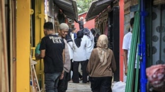 Ratusan Pedagang Pasar Bawah Pekanbaru Pindah ke TPS Pelabuhan Pelindo