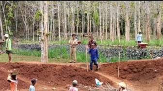 Sebanyak 5 Desa di Gunungkidul Dapat Bantuan Program Embung Geomembran untuk Cukupi Kebutuhan Air Pertanian