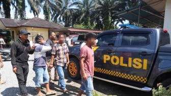 Tujuh Penambang Emas Ilegal di Pasaman Barat Diciduk, 1 Ekskavator Disita