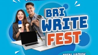 Kompetisi BRI Write Fest 2023 Tawarkan Hadiah Ratusan Juta! Ini Syarat dan Ketentuannya