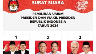 Surat Suara Pilpres 2024 Segera Dicetak, KPU: Desain Sudah Disepakati Paslon!