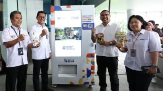 Tingkatkan Penjualan UMKM, BRI Resmikan Vending Machine