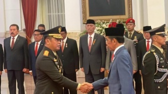 Sudah Sehat, Menko Luhut Hadiri Langsung Pelantikan Menantunya Maruli Simanjuntak jadi KSAD