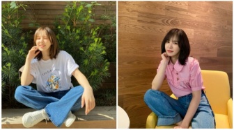 5 Referensi Daily Outfit dengan Celana Jeans ala Wendy Red Velvet