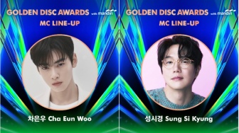 Cha Eun Woo ASTRO dan Sung Si Kyung Didapuk Jadi MC GDA ke-38 di Jakarta