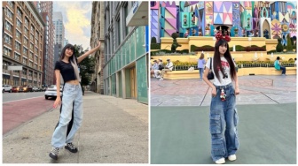 5 Padu Padan Outfit Celana Jeans ala Minnie (G)I-DLE, Nyaman Buat OOTD!