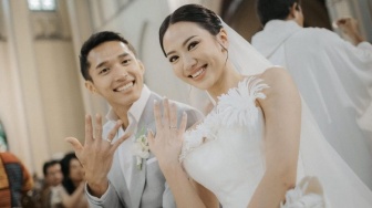 Resmi Dinikahi Jonathan Christie, Ini Potret Memukau Shanju Eks JKT48 Dalam Balutan Busana Pengantin