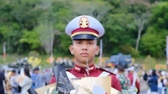 5 Potret Pelantikan Tribrata Putra, Anak Ferdy Sambo yang Lulus Dari Akpol Tanpa Kehadiran Orang Tua