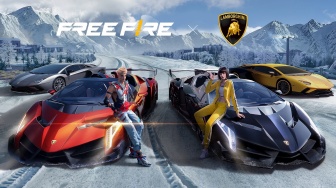 Garena Free Fire Umumkan Kolaborasi dengan Lamborghini, Banyak Skin Mobil Mewah!