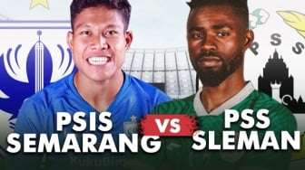 Prediksi PSIS Semarang vs PSS Sleman di BRI Liga 1: Susunan Pemain, Head to Head dan Live Streaming