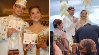 Beda Gaun Pengantin BCL Bersama Ashraf dan Tiko, Mana yang Lebih Anggun?