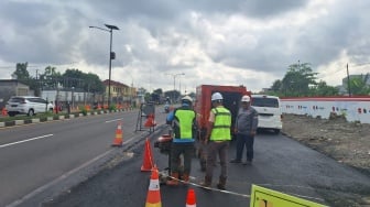 Arus Lalu Lintas di Simpang Kronggahan Terdampak Proyek Tol Jogja, Durasi Lampu APILL Bakal Diperpanjang