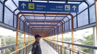 Hari Ini Mulai Uji Coba Skybridge Bojonggede, Masyarakat Harus Tahu Ini Jika Ingin ke Stasiun