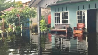 Banjir Melanda Wilayah Kubu Raya, 50 Rumah Terendam dan Sejumlah Kepala Keluarga Terpaksa Mengungsi