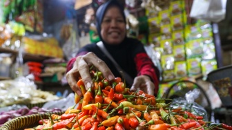 Banjir Sumbar Pengaruhi Bahan Pokok di Pekanbaru, Harga Cabai Merah Naik