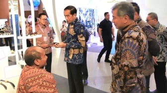 Presiden Joko Widodo Buka UMKM EXPO(RT) BRILIANPRENEUR 2023 dan Dorong Pemberdayaan UMKM