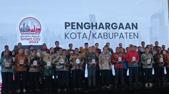 Kota Metro Raih Penghargaan Pelaksana Program Smart City dari Kominfo