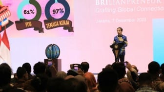 Buka UMKM EXPO(RT) BRILIANPRENEUR 2023, Presiden Joko Widodo Apresiasi Keberpihakan BRI Majukan UMKM