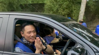 AHY Turun Gunung, Panaskan Mesin Partai untuk Menangkan Prabowo-Gibran Tangerang Raya