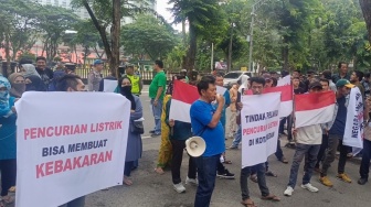 Marak Penambang Bitcoin Curi Listrik di Medan, Warga Demo DPRD dan PLN Desak Penertiban